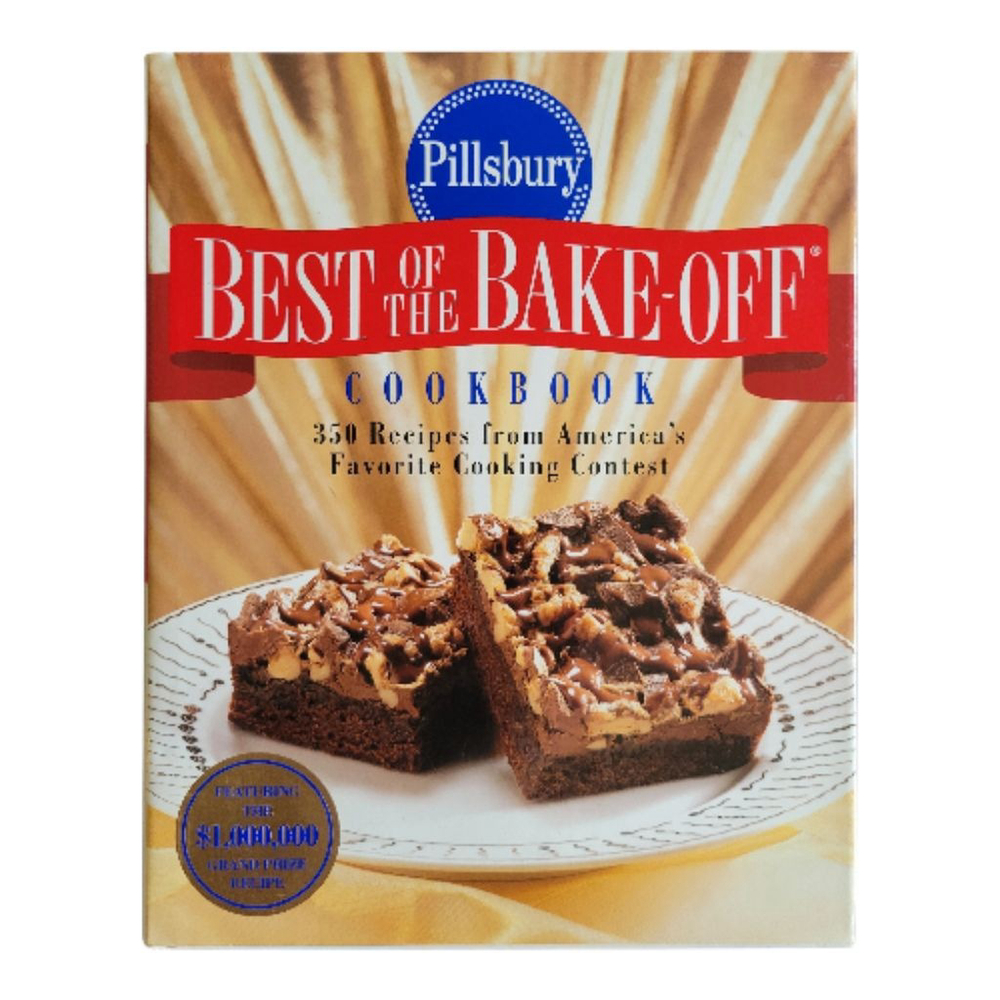 Vintage 1996 Pillsbury Best of the Bake-Off Cookbook Hardcover 350 Recipes